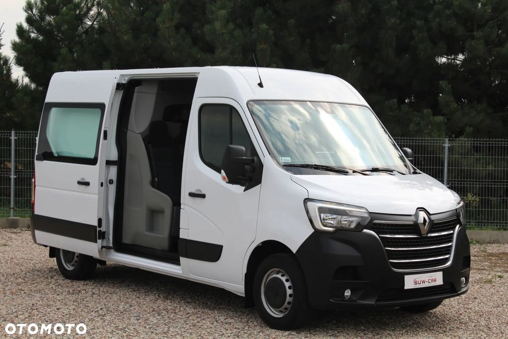 Renault Master L2H2 2.3dCi 135KM/ BRYGADÓWKA/DOKA 6-CIO OSOBOWA/ HAK/ KLIMA/ TEMPOMAT/ SALON POLSKA/ PIERWSZY WŁAŚCICIEL/ FV 23%/ BARDZO ZADBANY !!! - 8