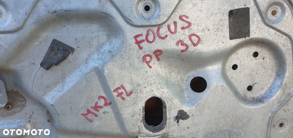 Mechanizm podnośnik szyby prawy przód Ford Focus MK2 3D - 4