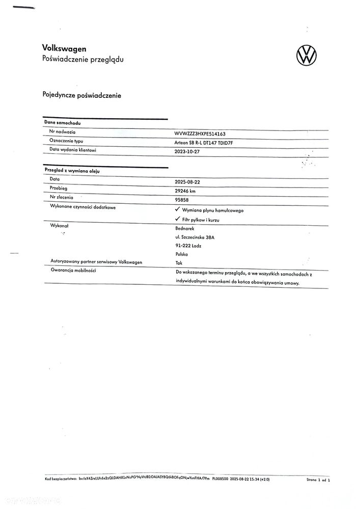 Volkswagen Arteon 2.0 TDI SCR DSG R-Line - 28