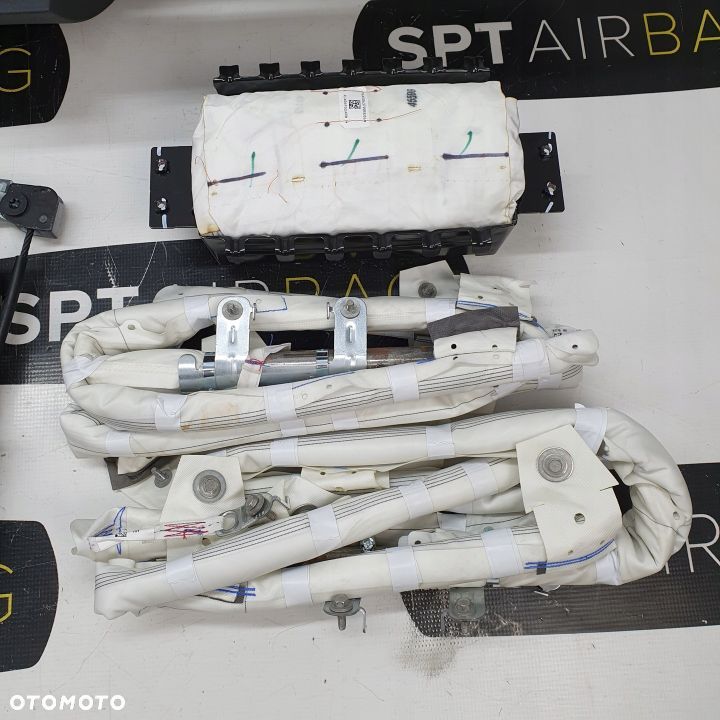 TESLA 3 III DESKA ROZDZIELCZA KONSOLA KOKPIT PULPIT PODUSZKI AIRBAG AIR BAG PASY KIT SET - 7