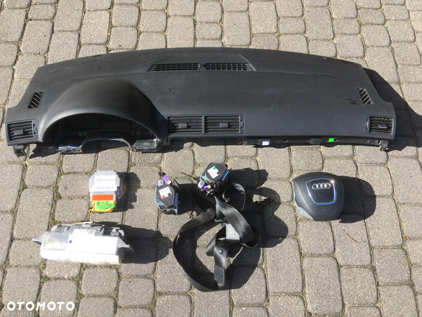 audi A4 B7 B6 deska konsola Soul poduszki pasy AIRBAG KOMPLET