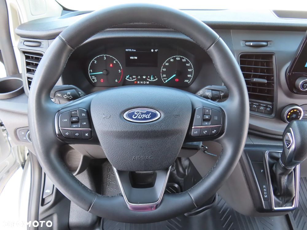 Ford Transit CUSTOM 2.0 TDCi 130 Km L2 Limited Edition W Najbogatszej Wersji Wyposażenia TREND L2H1 LONG Blaszak Furgon 9-Cio Osobowy Stan Jak NOWY POLECAM - 35
