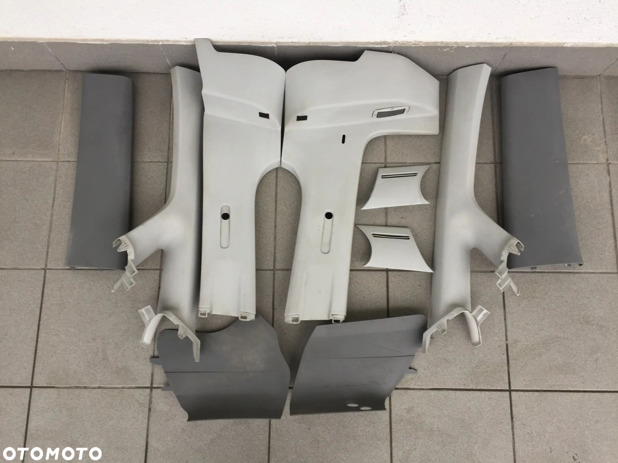 PLASTIK OSŁONA OSŁONY WNĘTRZA SŁUPKA SŁUPKÓW VW CADDY III - 1