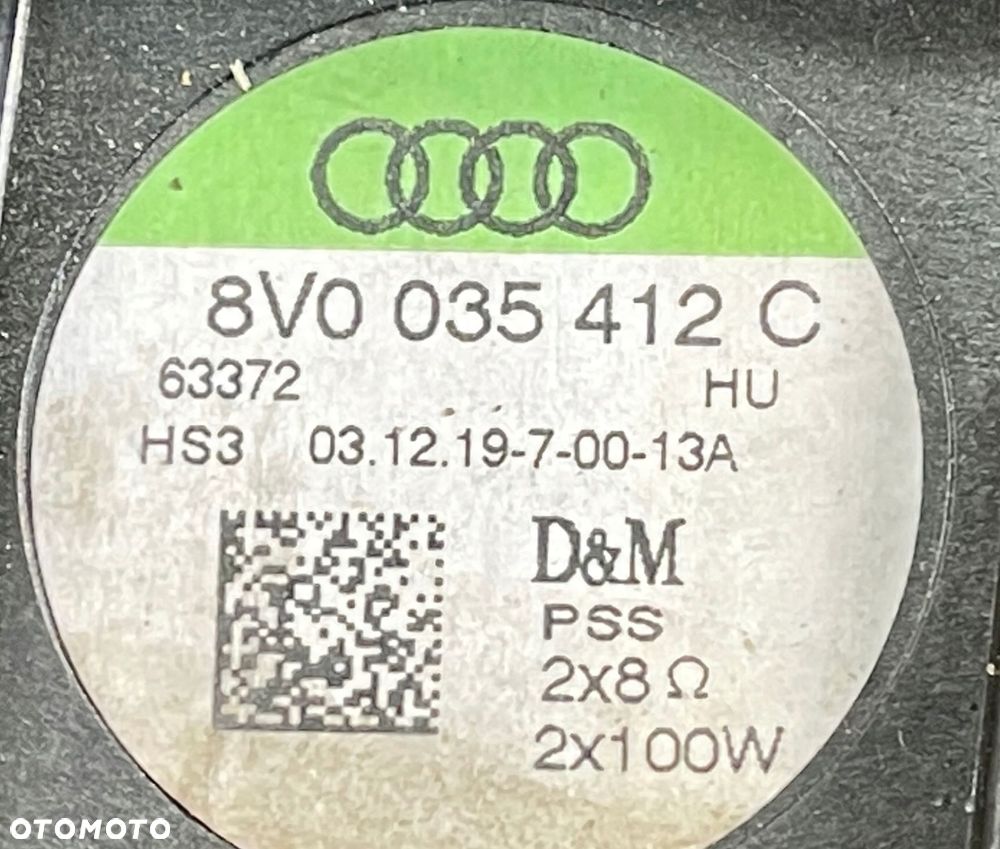 AUDI A3 8V GŁOŚNIK BANG OLUFSEN 8V0035412C - 9