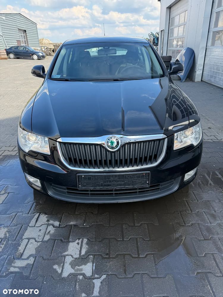 SKODA SUPERB II 1.4 TSI PAS PRZEDNI KOMPLETNY Z CHŁODNICAMI