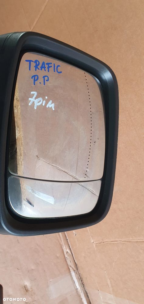 Lusterko prawe 7 pin 7 pinów Europa Renault Trafic III Vivaro B - 9