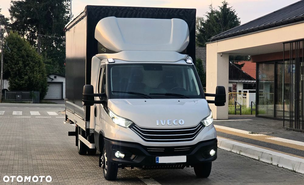 Iveco ❗️❗️DAILY 3.0 180KM 50C18 ❗️❗️WINDA PALFINGER 1000KG / AUTOMAT HI-MATIC / OBUSTRONNA BURTO-FIRANKA 10 PALET / NAWIGACJA / DACH ZSUWANY / TEMPOMAT ADAPTACYJNY / WERSJA WZMOCNIONA / SALON POLSKA / FULL LED / LAKIER METALIK / NOWE OPONY / MAKSYMALNA DOSTĘPNA OPCJA WYPOSAŻENIA❗❗ STAN - JAK NOWY ❗️ - 14