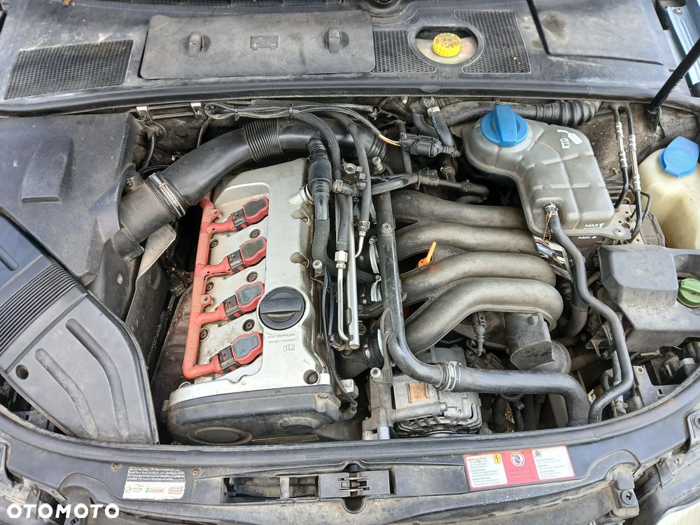 audi a4 b6 silnik 2.0 ALT skrzynia sanki belka przód tył wahacz zacisk zwrotnica maglownica - 2