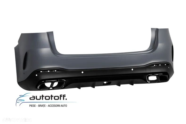 Pachet exterior compatibil Mercedes GLE W167 SUV (19-23) GLE63 Black Design - 3