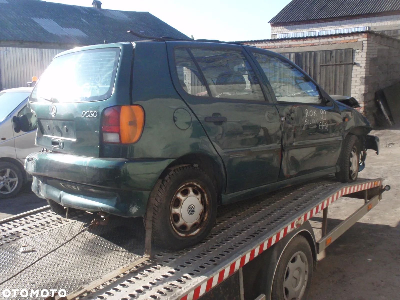 VW POLO 6N 1999r. NA CZĘŚCI 1.4 APO, Otwierany dach - 1