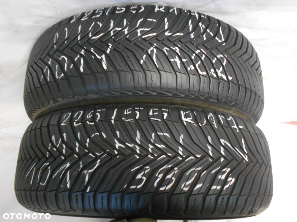 OPONY 225/55R17 MICHELIN CROSSCLIMATE 2 DOT 3823 / 1722 6MM - 1