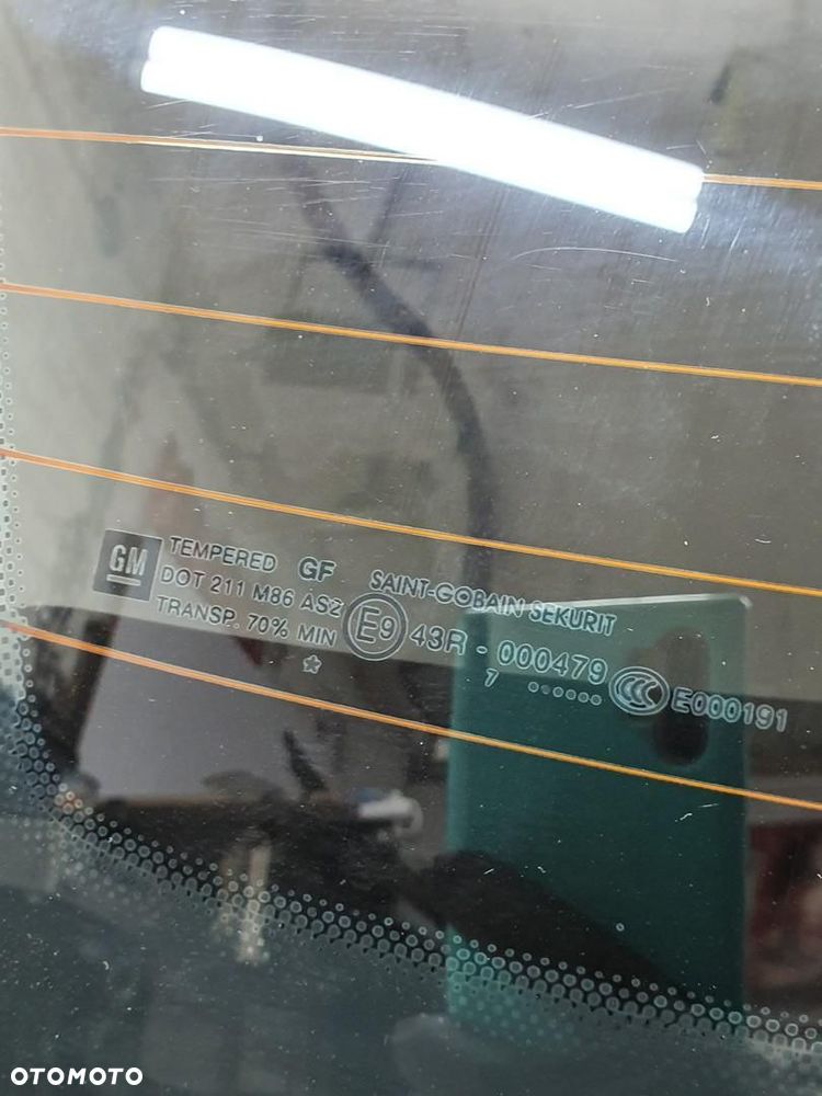 KLAPA BAGAŻNIKA TYLNA TYŁ Z20R OPC OPEL CORSA D 3D - 8