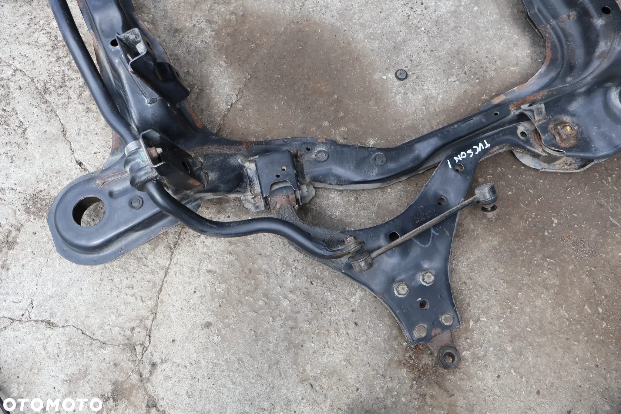 HYUNDAI TUCSON I KIA SPORTAGE II 04-2010R SANKI BELKA ZAWIESZENIA PRZÓD WÓZEK ŁADNA - 2