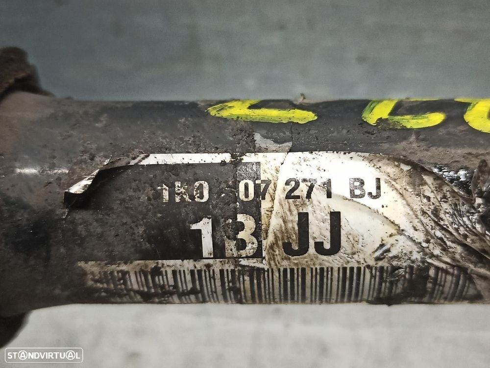 TRANSMISSÃO FRONTAL ESQUERDA VOLKSWAGEN TOURAN 2004 -1K0407271BJ - 3