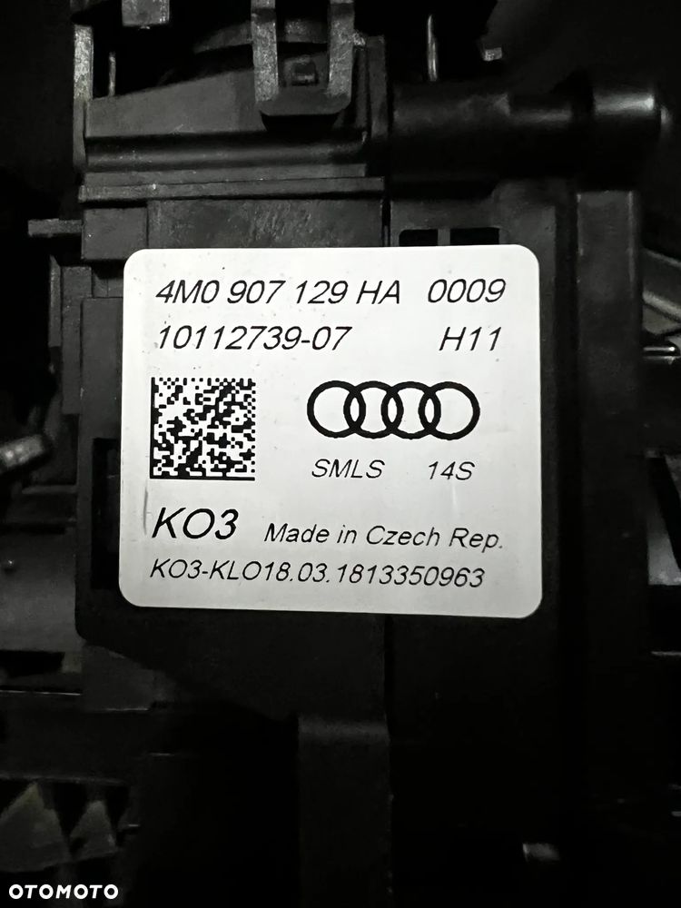 MANETKI TAŚMA ZWIJAK AUDI PRZEŁĄCZNIK ZESPOLONY 4M0907129HA 4M0907129KS 4M0907129HL 4M0907129HD 4N0907129KH 4N0907129MN 4N0907129S 4N0907129PM CENA W OPISIE - 4