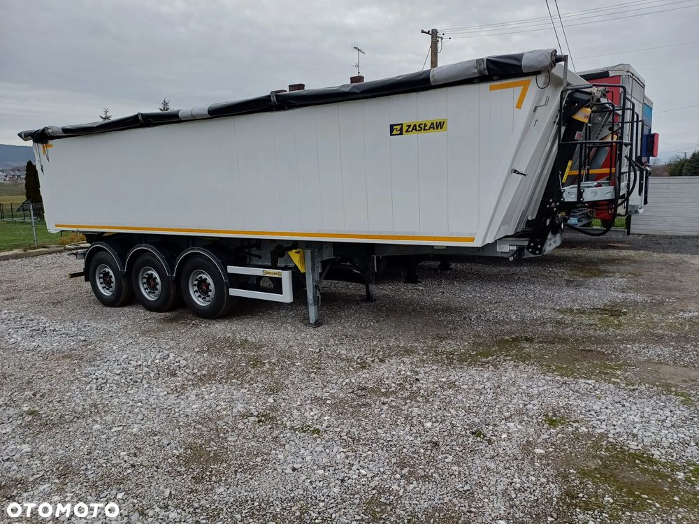 Zaslaw Naczepa Wywrotka Zasław , Klapo- Drzwi ,Waga 5760 Kg!!! Rok 2021 - 1