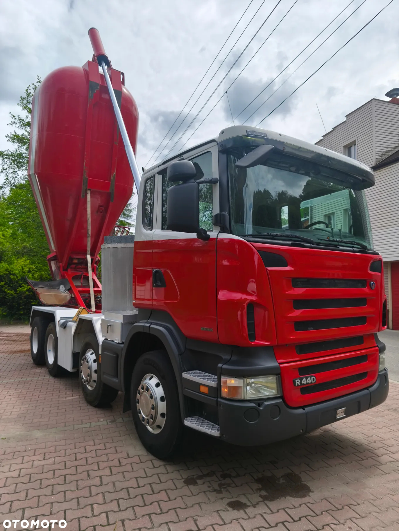 Scania R440 mulda silos 8x4 - 7