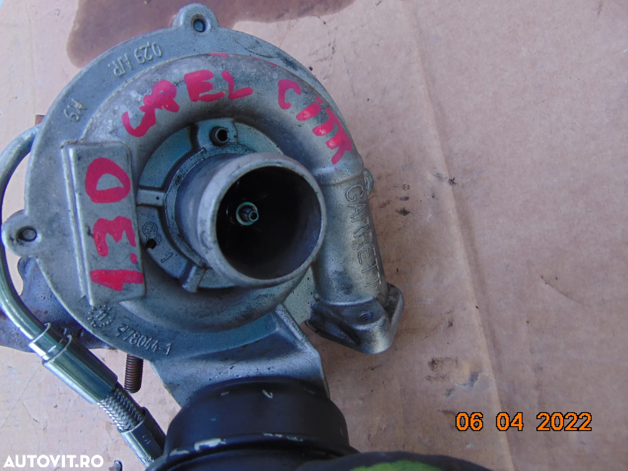 Turbina Opel 1.3cdti corsa d meriva b fiat fiorino zafira punto grane punto fiat 500 - 4