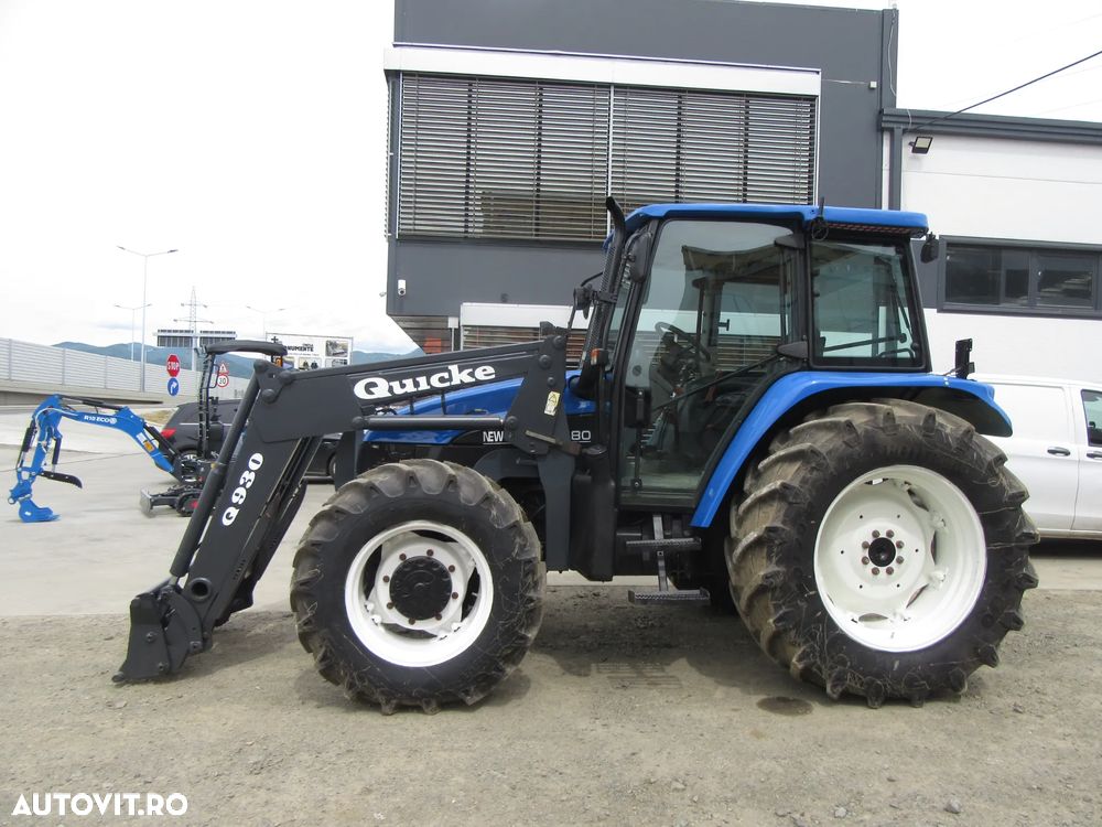 New Holland TL 80 cu incarcator frontal - 13