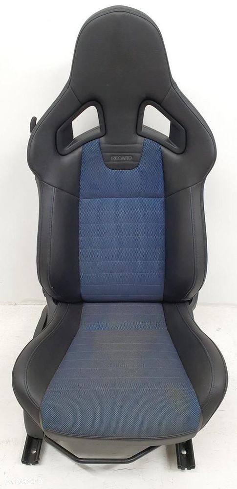 FOTEL PASAŻERA PRAWY PRZÓD SKÓRA RECARO OPC KUBEŁKOWY OPEL CORSA D 3D EURO - 1