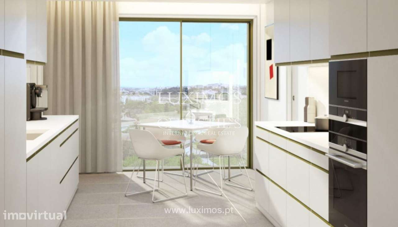 Apartamento novo T1, para arrendar, nos Pinhais da Foz, Porto - Grande imagem: 3/9