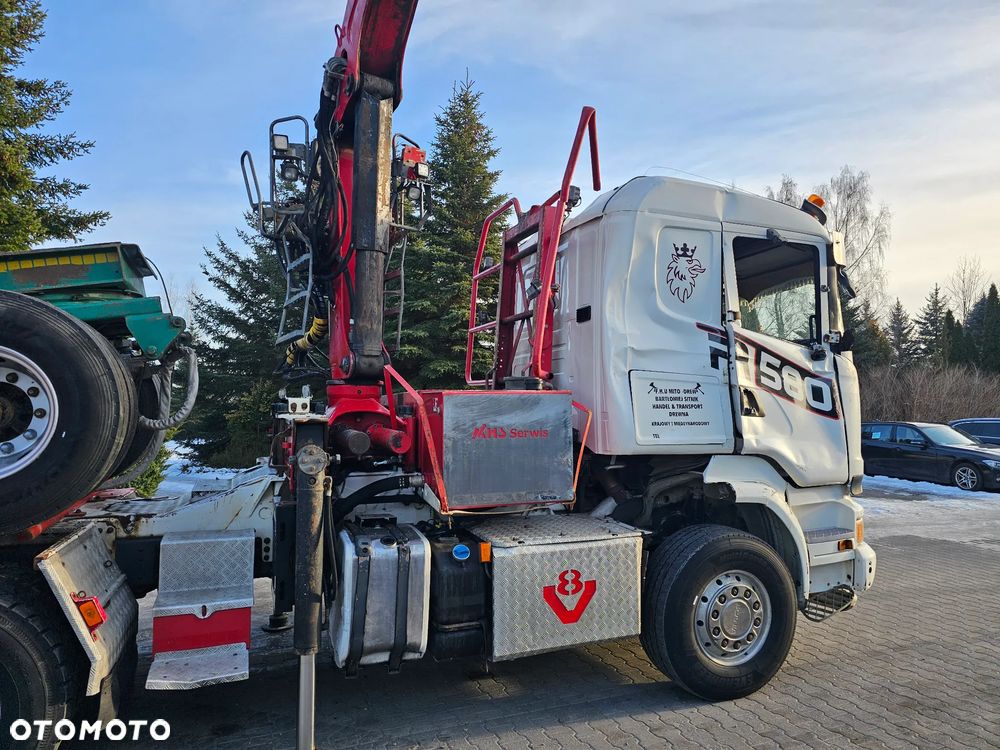 Scania R580 6x4 V8 + KESLA + WÓZEK DOLL CAŁY ZESTAW - 9