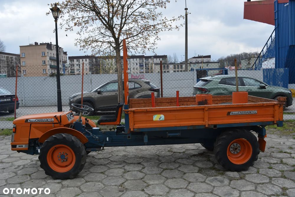 ANTONIO CARRARO UNITRANS Tipo 4800 _SOLIDNY TRAKTOREK 4x4 z PRZYCZEPĄ 3 STRONNA WYWROTKA BLOKADY REDUKTOR BIEGI SZOSOWE TERENOWE-WOM - 6