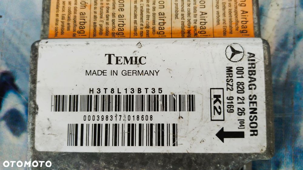 Sensor airbag Mercedes-Benz OE 0018202126 - 2