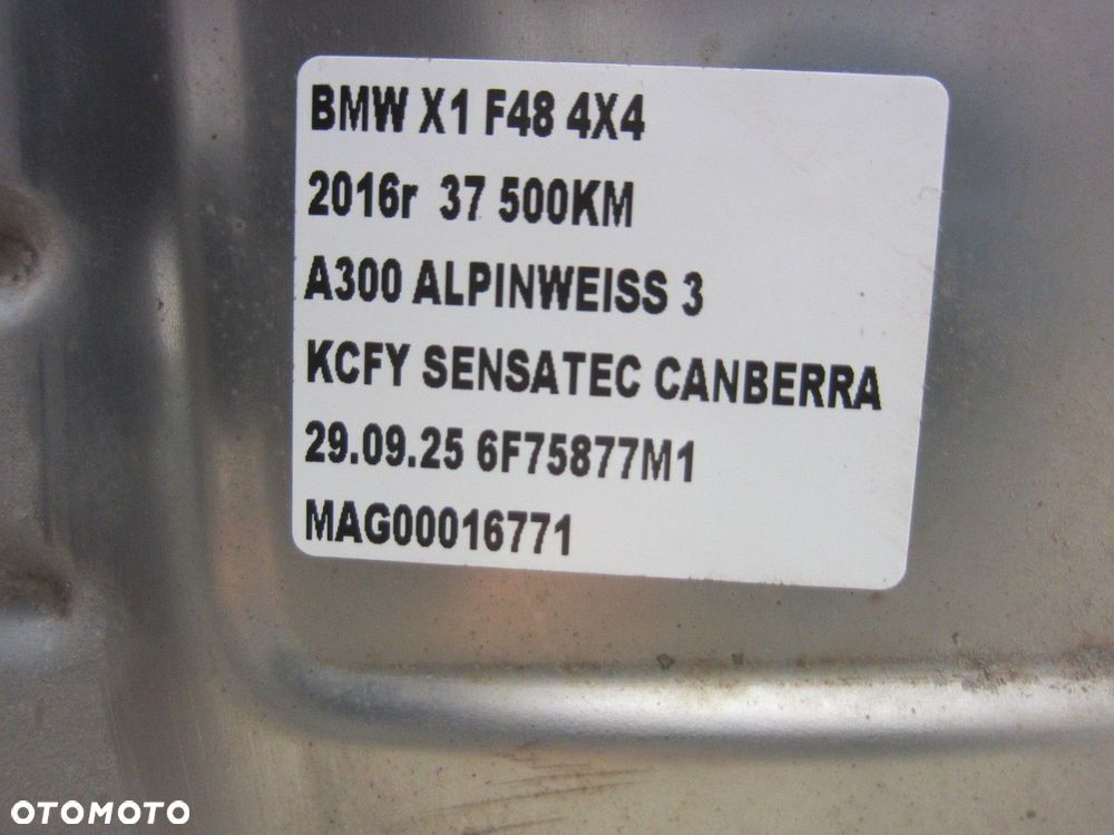 BMW X1 F48 B46 2.8 USA TŁUMIK WYDECH KOŃCOWY 8627271 8636395 18308627271 - 11