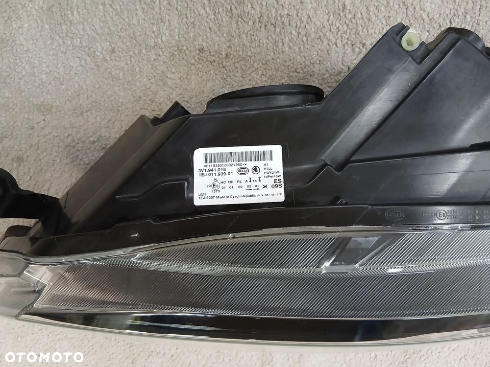 LAMPA PRZEDNIA LEWA SKODA SUPERB III ROK 15/19 EUROPA - 4