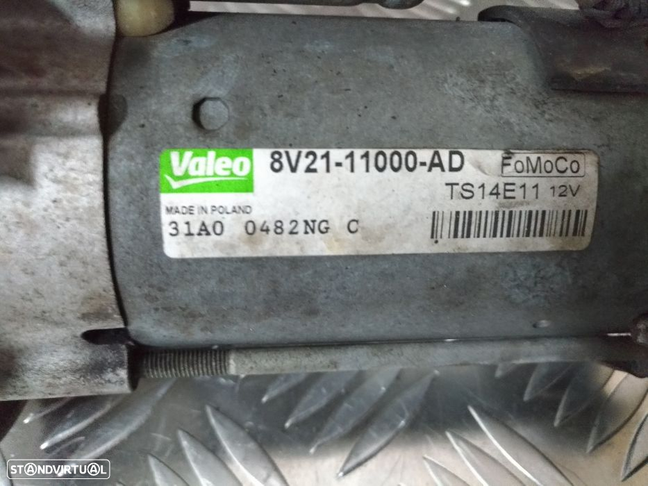Motor de arranque Valeo Ford 1.4 Tdci Fiesta MK6 - 3