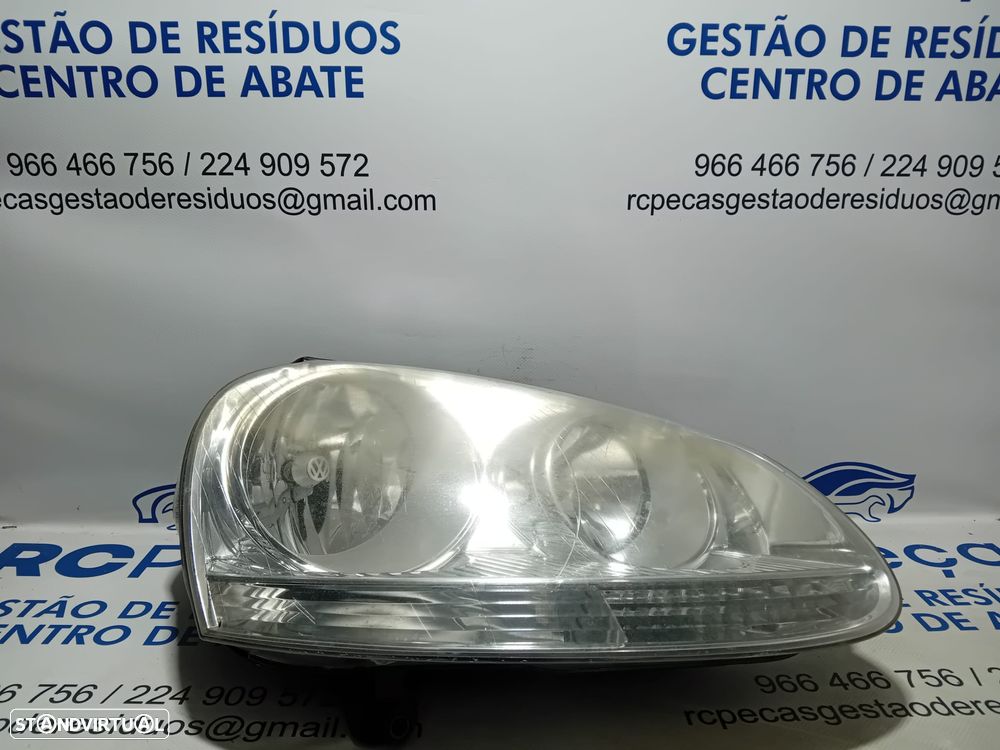 .Otica Farol Direita Original Halogénio VW Volkswagen Golf 5 MK5 V Variant Jetta 1KB941006Q 2003 – 2010 - 4