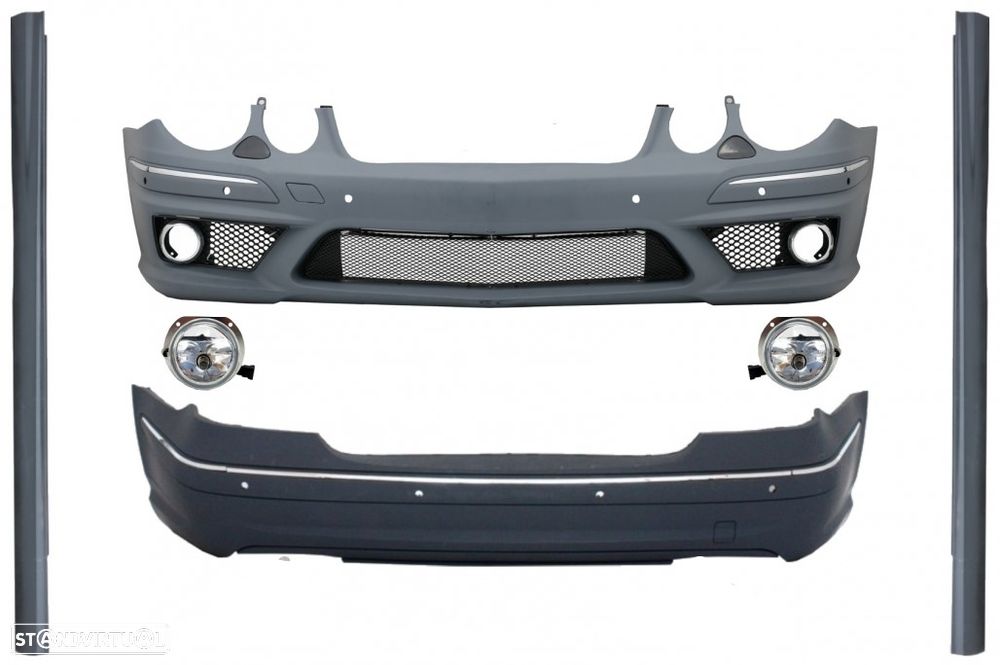 Body Kit Mercedes E W211 (2006 a 2009) Look E63 AMG - 1