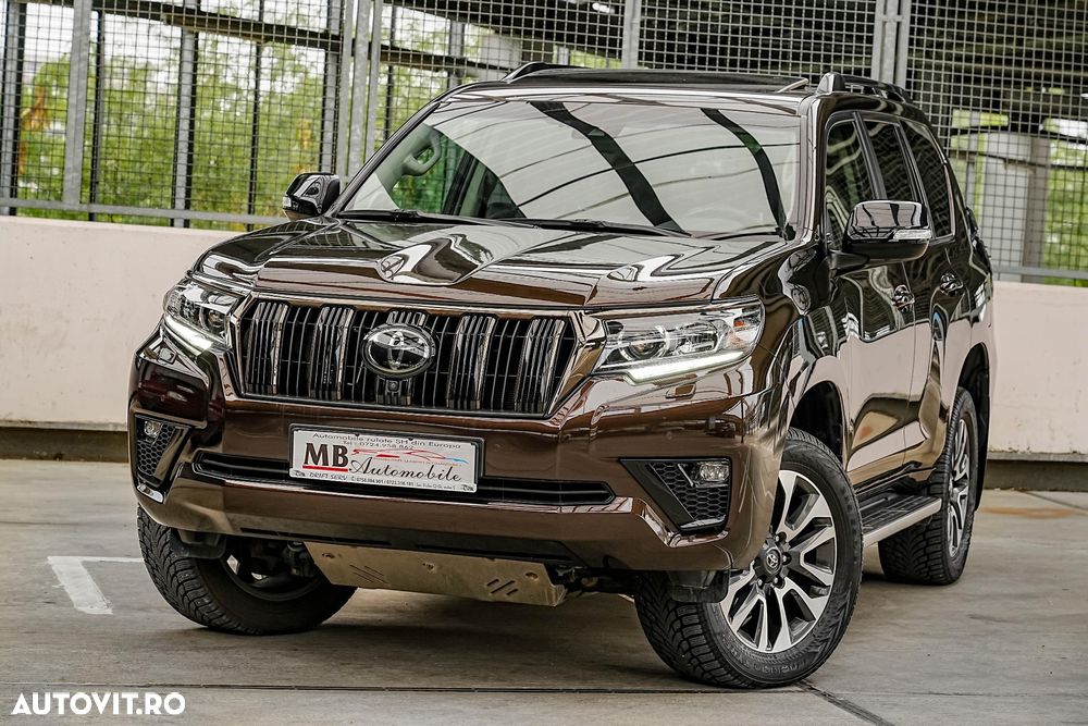 Toyota Land Cruiser 2.8l D-4D 204 CP A/T 7 locuri Luxury AVS Brown