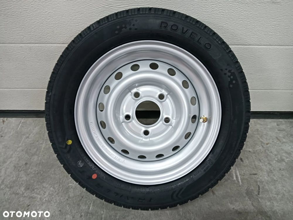 Koło 195/50 R13C Rovelo Trailer LT 5.50x13/5x112 felga opona przyczepa laweta !!! - 3