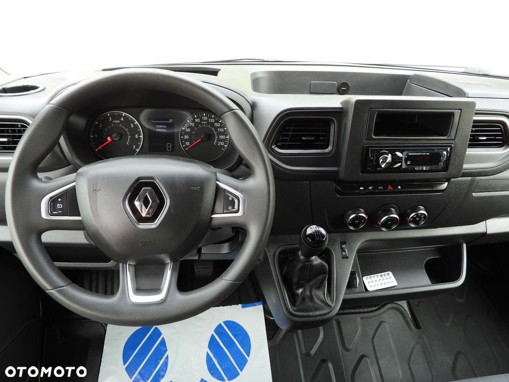 Renault MASTER PLANDEKA 10 PALET WEBASTO TEMPOMAT LEDY PNEUMATYKA KLIMATYZACJA  165KM - 29