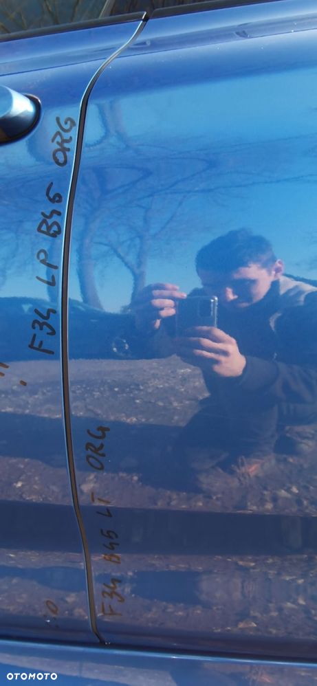 drzwi lewy tyŁ bmw f34 b45 estorilblau - 8