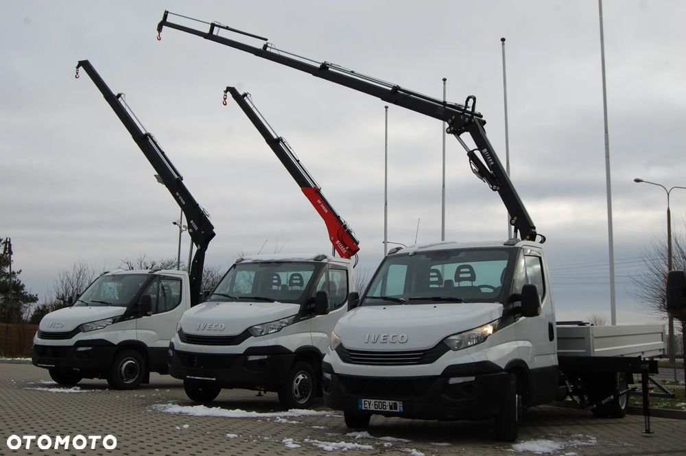Iveco 70c 72c18 skrzynia wywrotka, żuraw HDS - 22