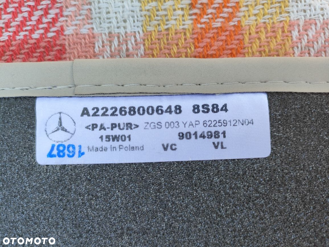 Dywaniki Mercedes W222 AMG Long - 3