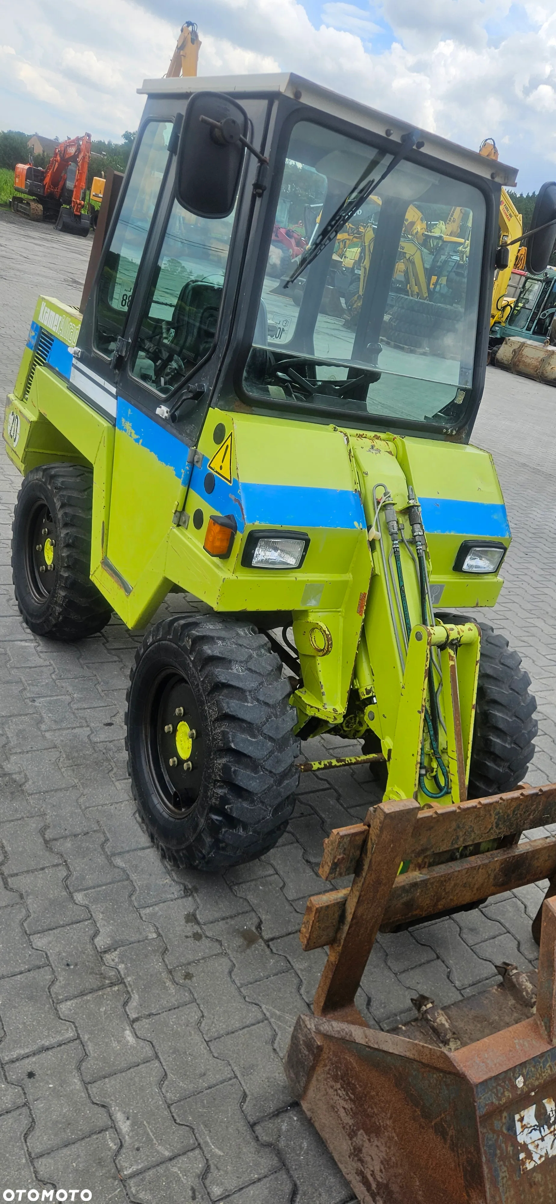 Kramer 112, 1998 rok łyżka+widły z Niemiec! 1 właściciel! - 8