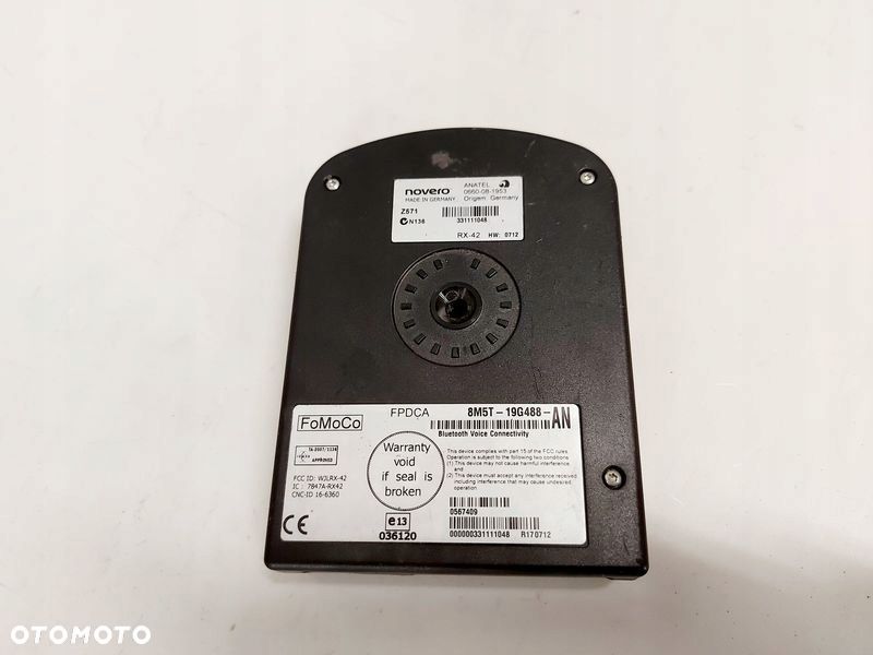 ford kuga mk1 moduł sterownik bluetooth 8m5t-19g4880-an - 3