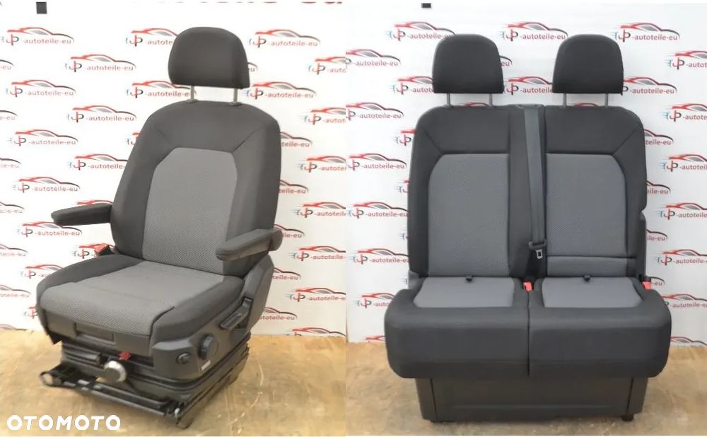 MAN TGE Fotel Kierowcy Kierowca Lewy Pompowany Regulacja Wagi Waga Amortyzowany Pompa - 2