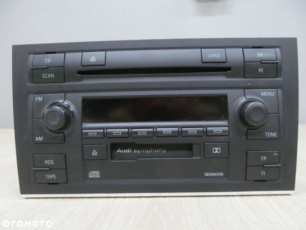 AUDI A6 C5 LIFT SYMPHONY II RADIO CD 2 DIN 8E0035195M FABRYCZNE - 7