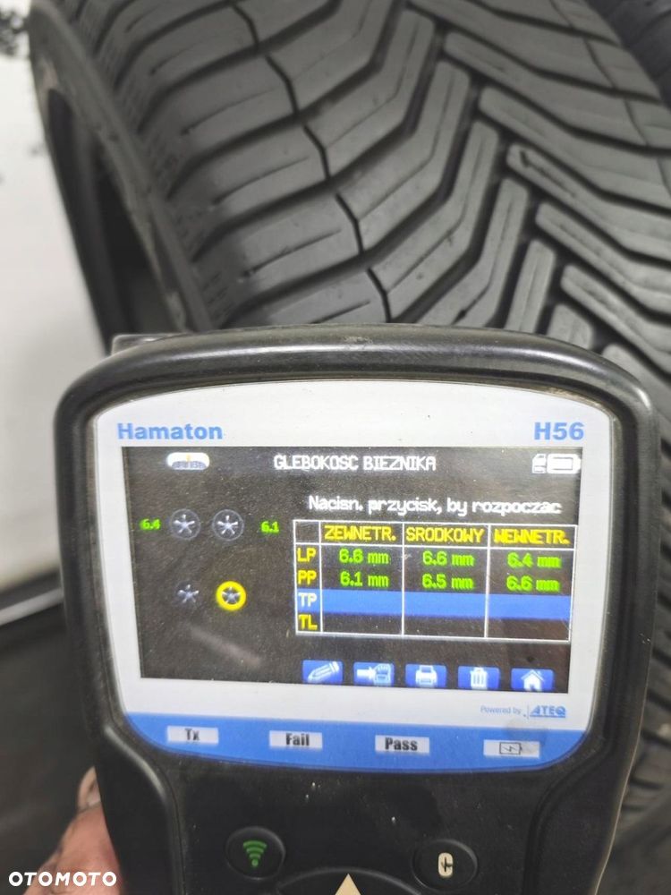 205/45r17 MICHELIN 2018 opony całoroczne 6mm 51431 - 8