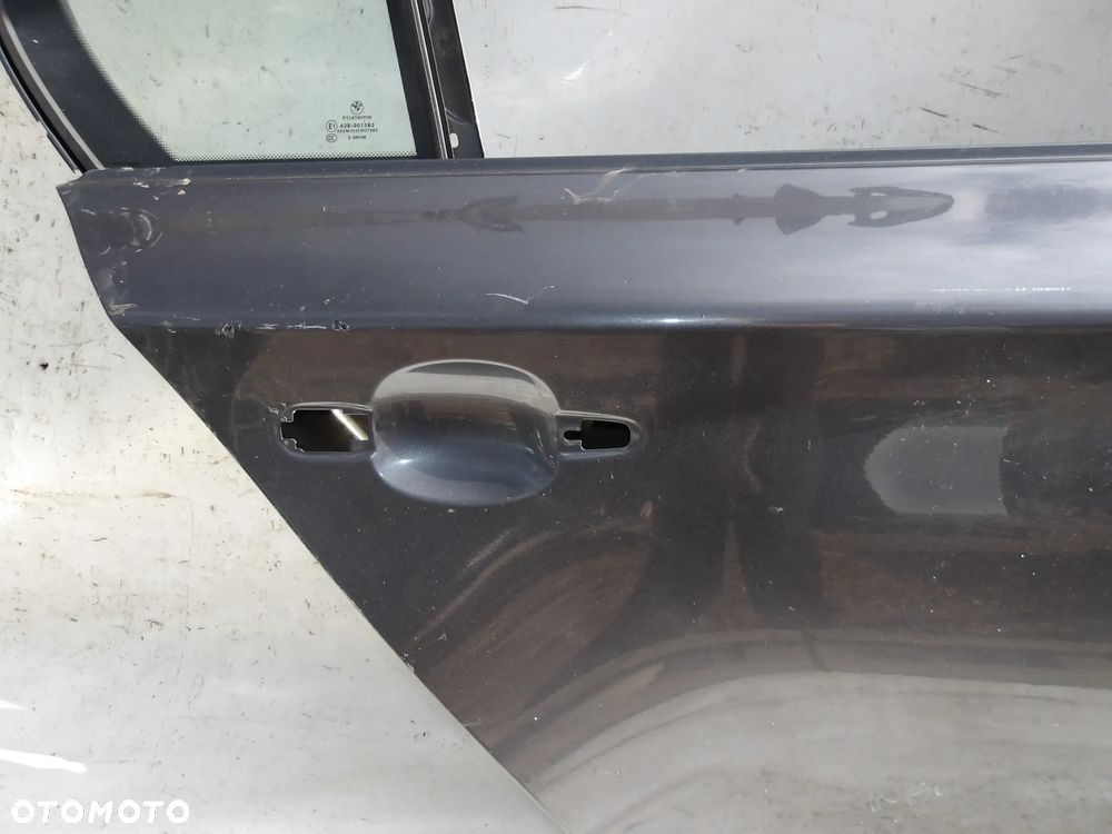 DRZWI PRAWE TYŁ TYLNE BMW E87 SPARKLING GRAPHITE W428 F-VAT - 2