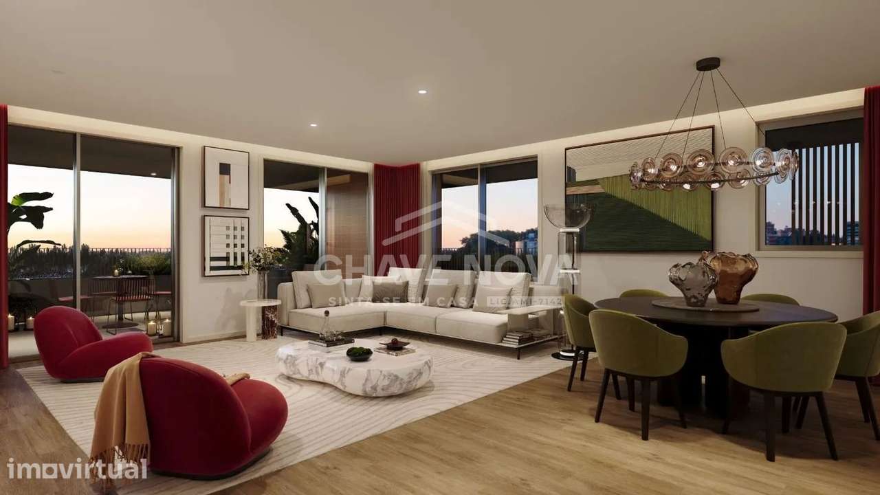 T2 NOVO Empreendimento Verde Vale - varanda e Lugar de Garagem - Grande imagem: 5/16