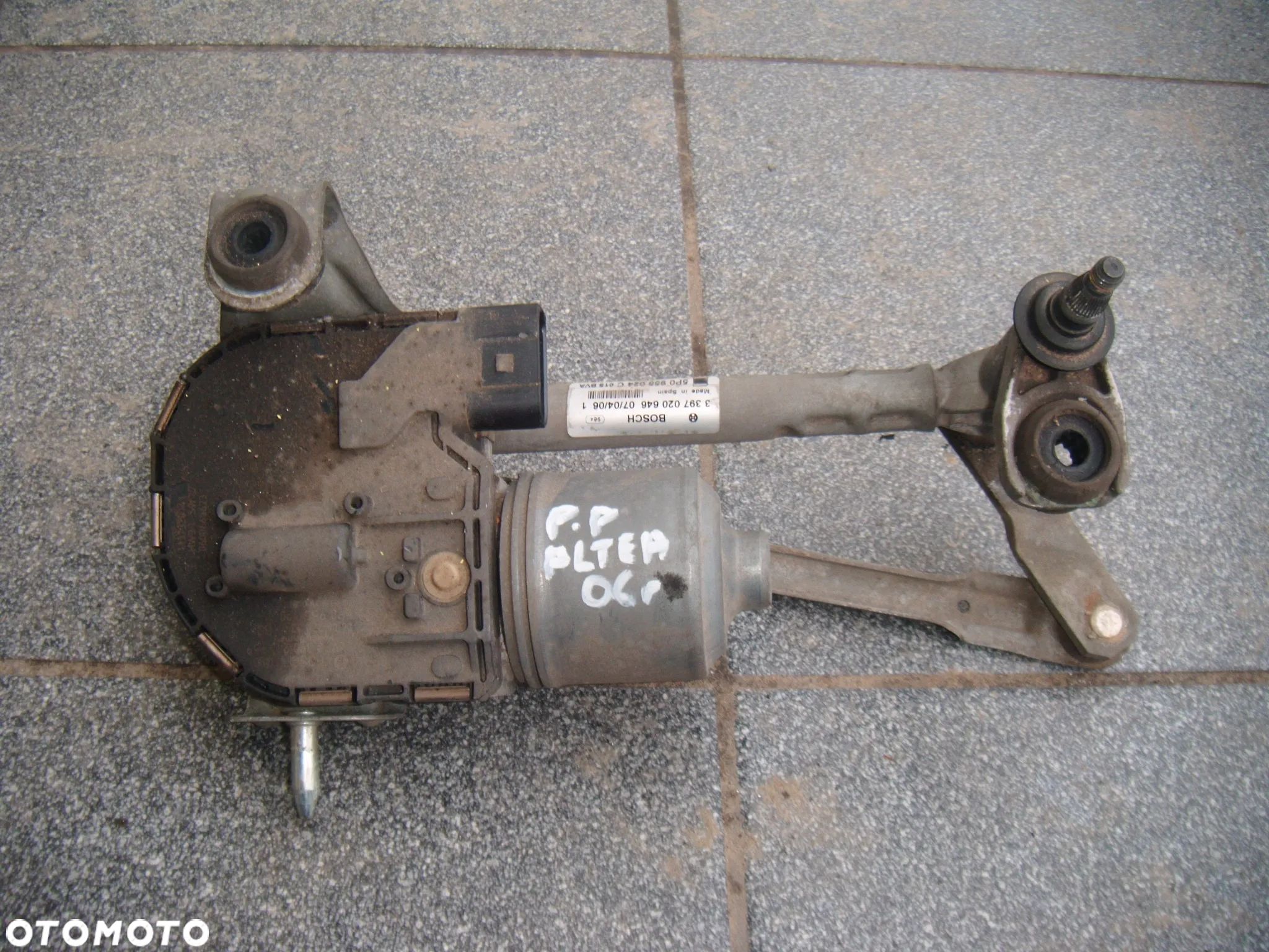 seat altea  06r mechanizm wycieraczki prawy przód  5p0955024c - 1
