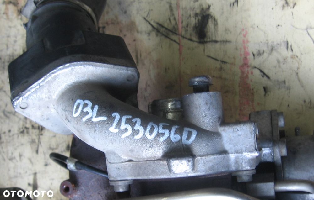 turbo sprężarka turbina FABIA RAPID 1.6 TDI CAY 03L253056D - 2