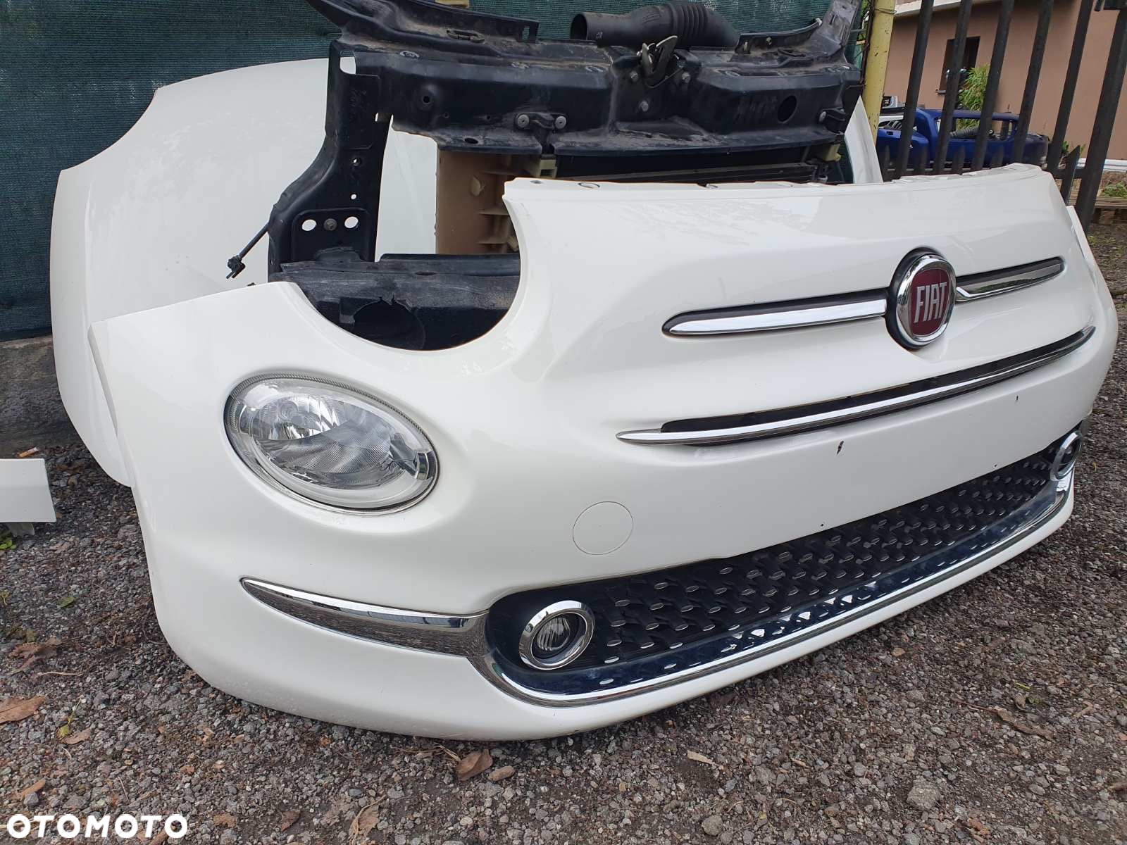 BŁOTNIK PRAWY MASKA PAS PRZEDNI FIAT 500 LIFT KOD 549/B - 6