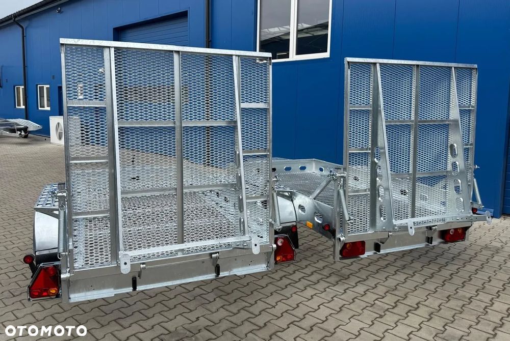 Rydwan przyczepa do transportu mini koparki, minikoparki, - 12